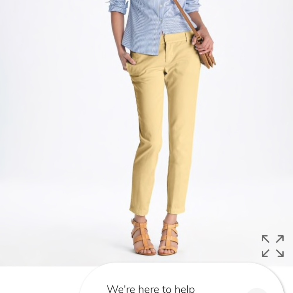 J. Crew crop chinos